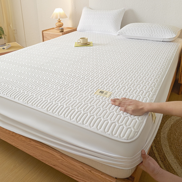 91家纺网 家纺一手货源 找家纺 （总）女子家纺 2026新款新款A类新疆棉花夹棉防水单品床笠