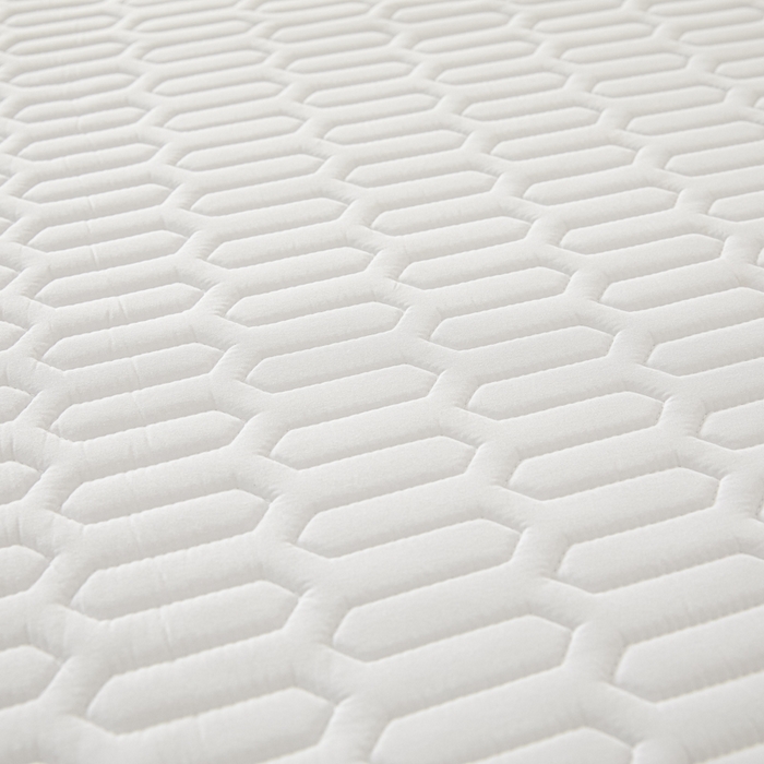 91家纺网 家纺一手货源 找家纺 女子家纺 2026新款新款A类新疆棉花夹棉防水单品床笠 小竹纹-本白