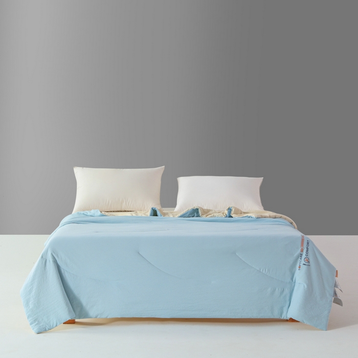 91家纺网 家纺一手货源 找家纺 （总）蓝雀翎 2025新款深睡Pro3.0双感夏被系列