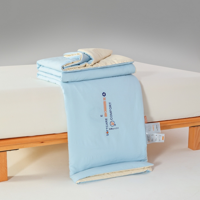 91家纺网 家纺一手货源 找家纺 （总）蓝雀翎 2025新款深睡Pro3.0双感夏被系列