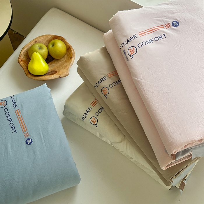 91家纺网 家纺一手货源 找家纺 蓝雀翎 2025新款深睡Pro3.0双感夏被系列 组合图