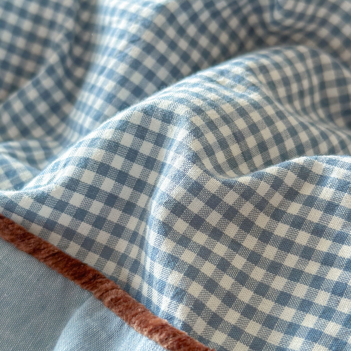 91家纺网 家纺一手货源 找家纺 RYB红黄兰 2026新款设计师原创全棉色织水洗棉贴布绣三件套四件套 星星小熊