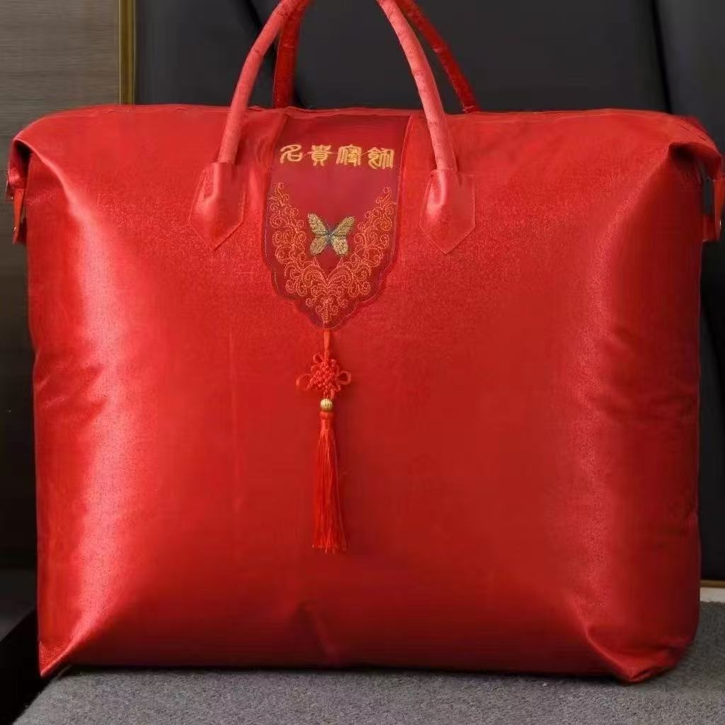 91家纺网 家纺一手货源 找家纺 （总）美伦美 2024新款全棉臻品手工订花被芯冬被春秋冬被夏被 