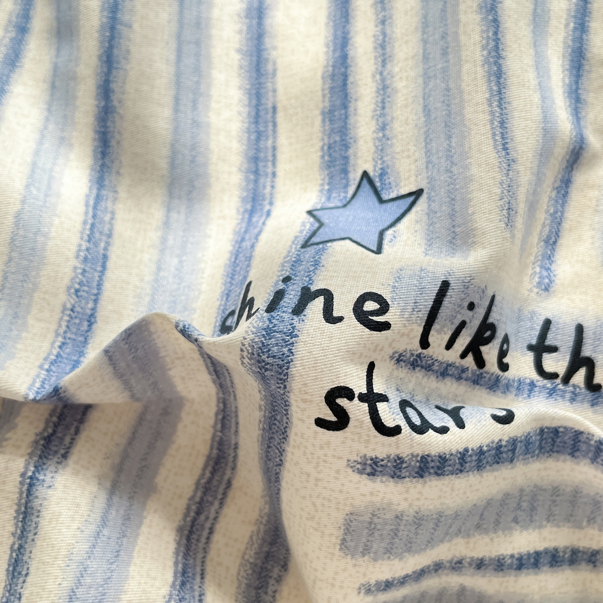 91家纺网 家纺一手货源 找家纺 （总）花梦欣 2026新款全棉印花单品系列3简约卡通款-单枕套