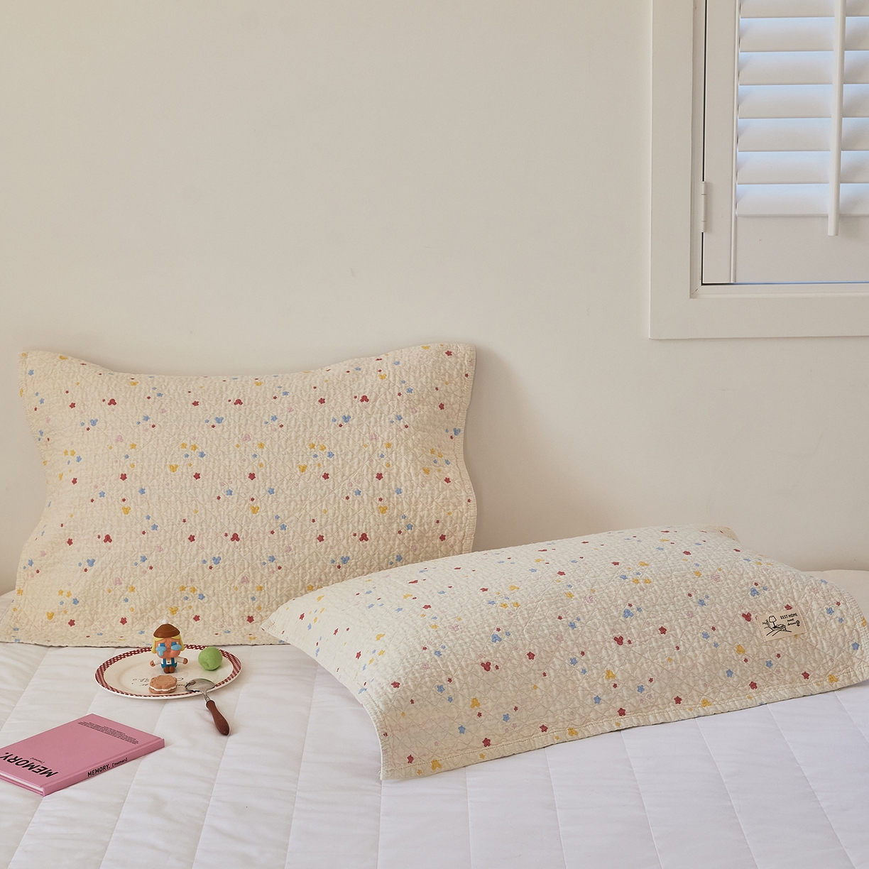 91家纺网 家纺一手货源 找家纺 沐瑟家纺 2026新款安心棉枕巾 彩星-咖