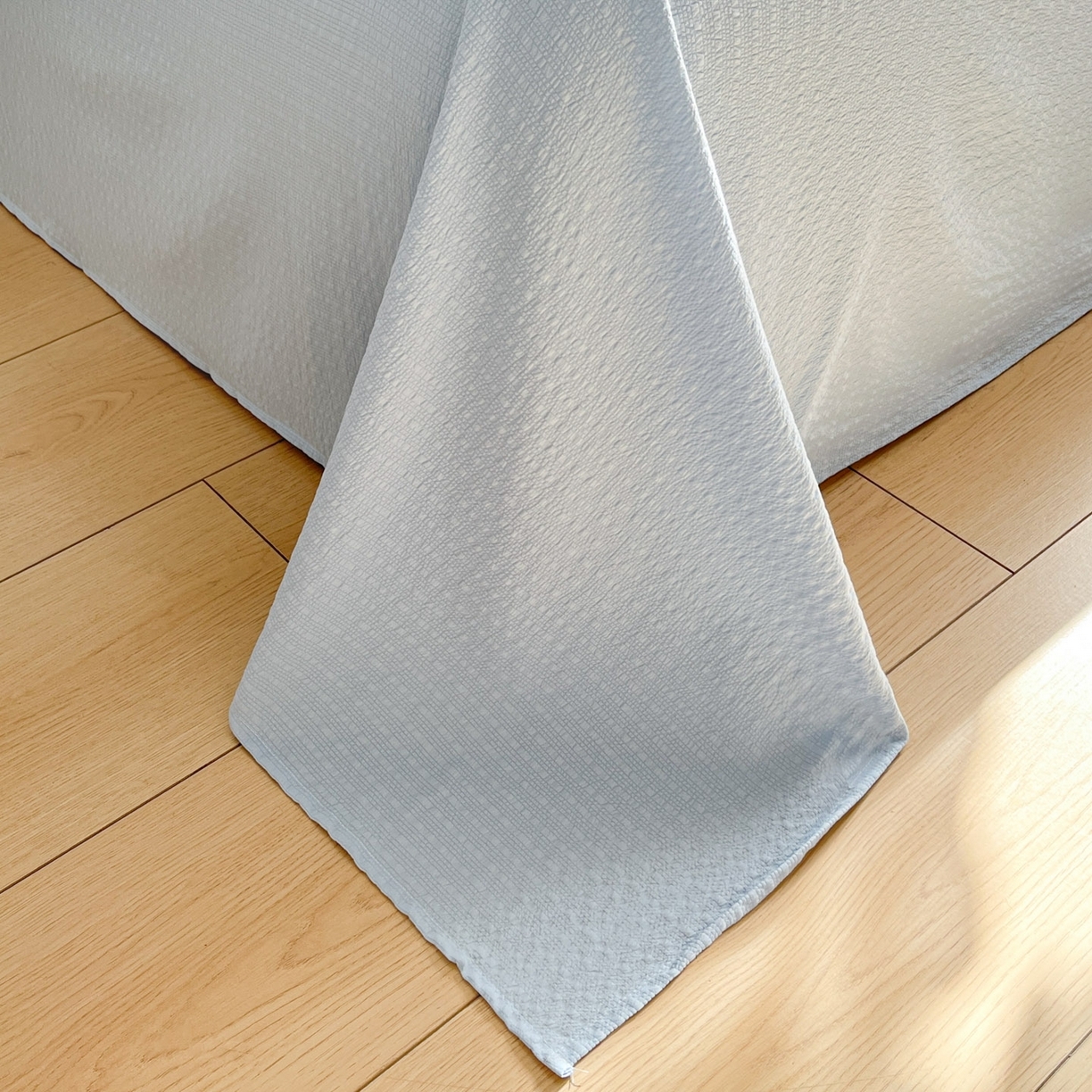 91家纺网 家纺一手货源 找家纺 （总）彩韵家纺 2026新款软糯泡芙纱印花四件套