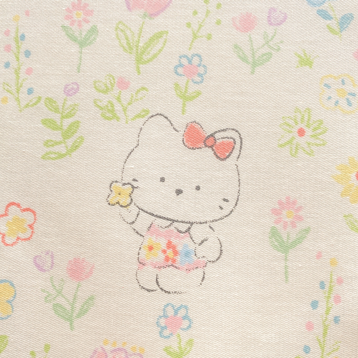 91家纺网 家纺一手货源 找家纺 花梦欣 2026新款全棉印花单品系列3简约卡通款-单床单 动物花园