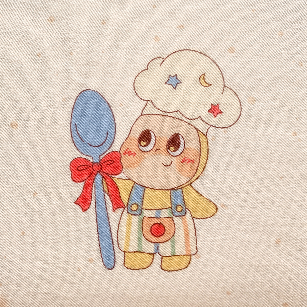 91家纺网 家纺一手货源 找家纺 花梦欣 2026新款全棉印花单品系列3简约卡通款-单床单 快乐小星