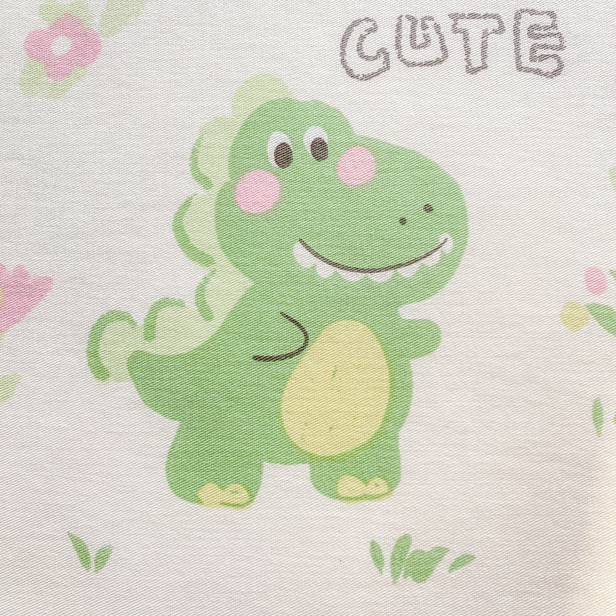 91家纺网 家纺一手货源 找家纺 花梦欣 2026新款全棉印花单品系列3简约卡通款-单床单 妙趣乐园