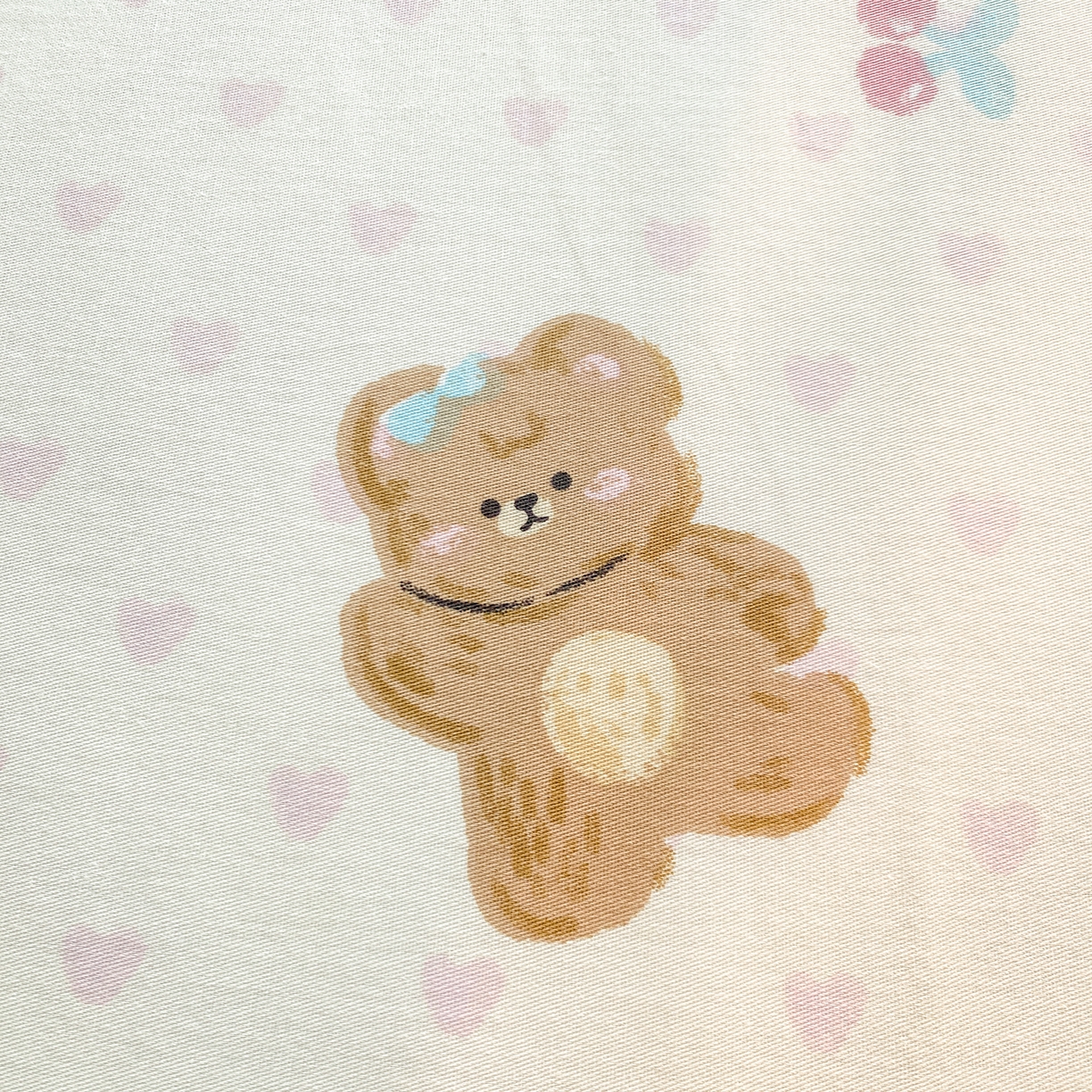 91家纺网 家纺一手货源 找家纺 花梦欣 2026新款全棉印花单品系列3简约卡通款-单床单 芋泥小狗