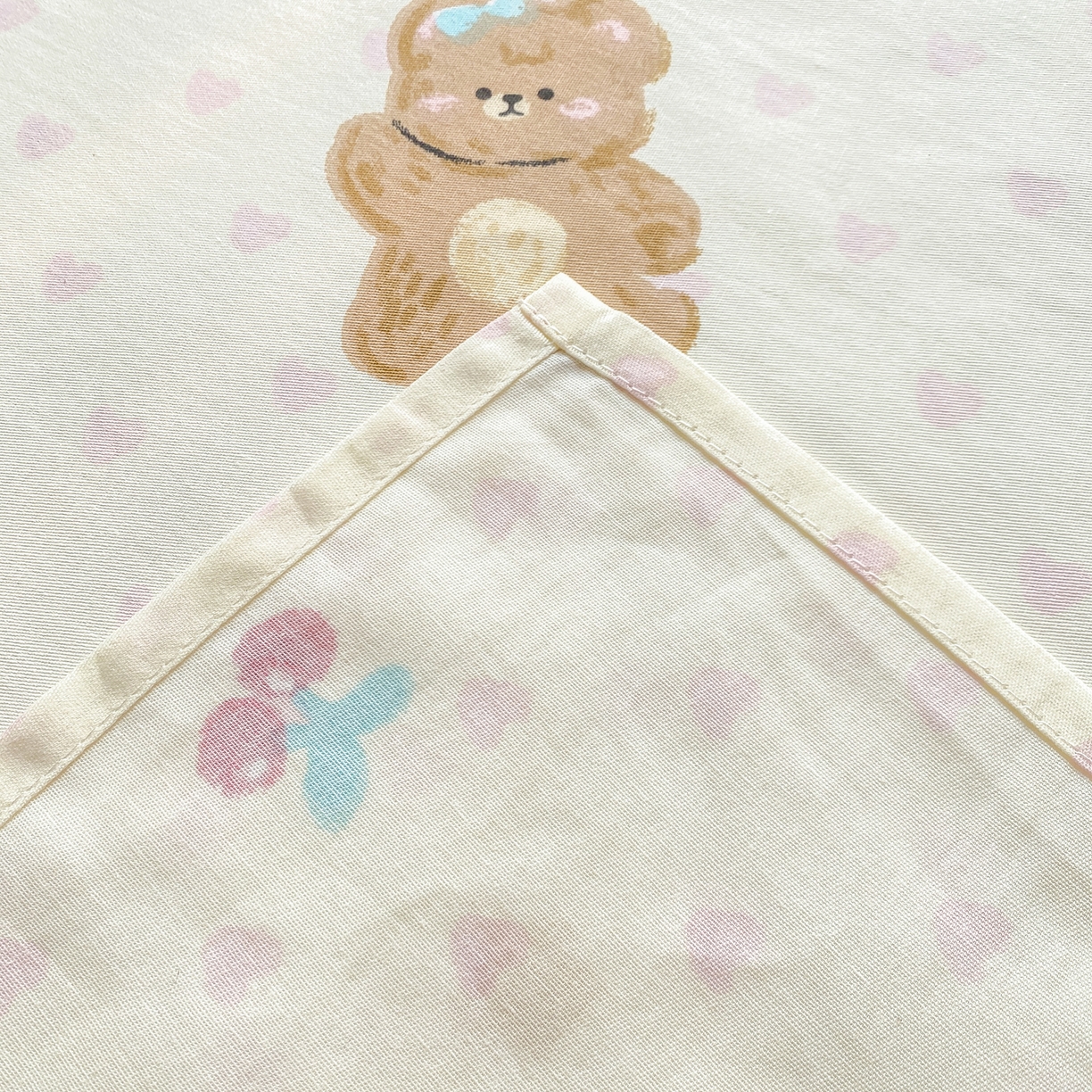 91家纺网 家纺一手货源 找家纺 花梦欣 2026新款全棉印花单品系列3简约卡通款-单床单 芋泥小狗