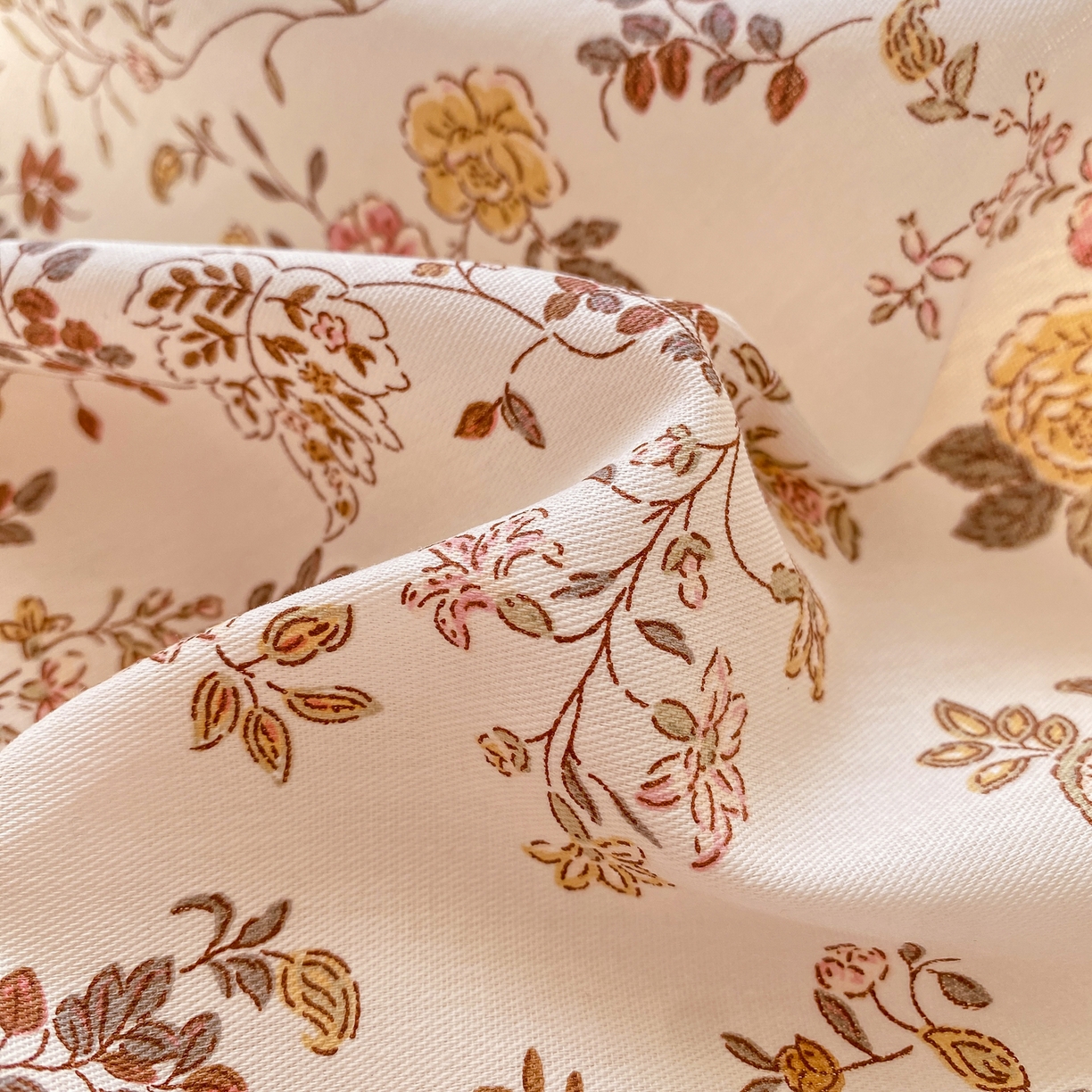 91家纺网 家纺一手货源 找家纺 （总）花梦欣 2026新款全棉印花单品系列2花卉款-单床笠