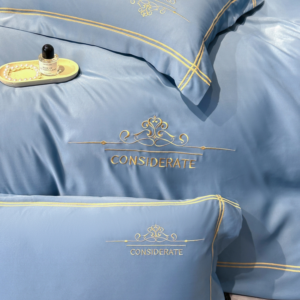 91家纺网 家纺一手货源 找家纺 （总）绒掌柜家纺（品质焕新） 2026新款水洗真丝天丝冰丝刺绣四件套-典雅系列