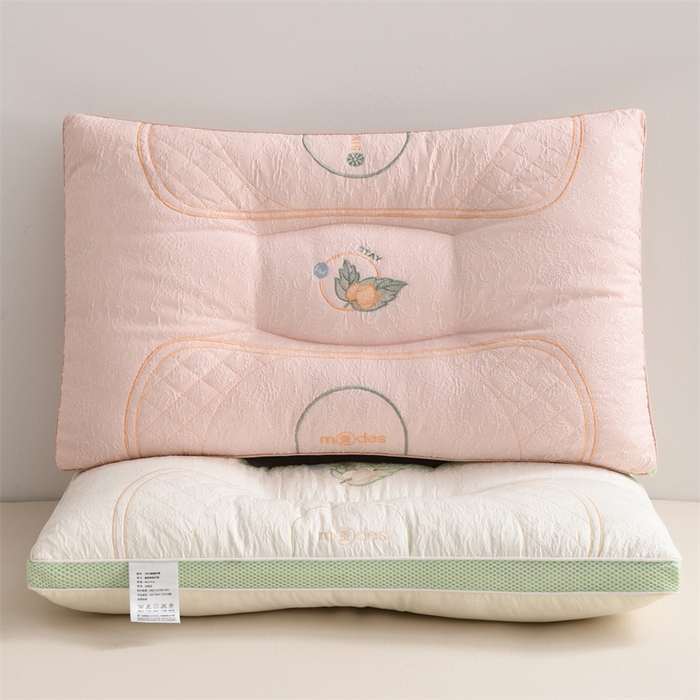 91家纺网 家纺一手货源 找家纺 （总）仁宇枕业 2026新款新品精品树叶蚕宝宝枕定型中低枕头枕芯