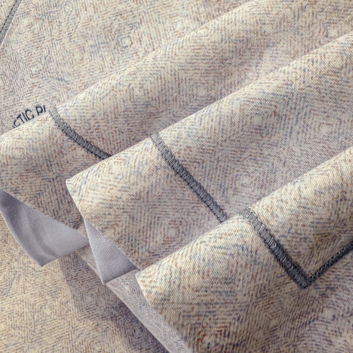 91家纺网 家纺一手货源 找家纺 喜四方 2026新款100%全棉60支长绒棉数码印花四件套（控价不低于180） 豆蔻年华-桔