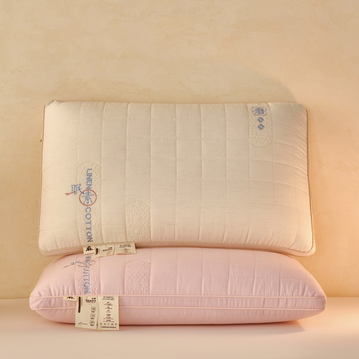 91家纺网 家纺一手货源 找家纺 （总）仁宇枕业 2025新款新品 MILK牛奶蛋白低枕头枕芯