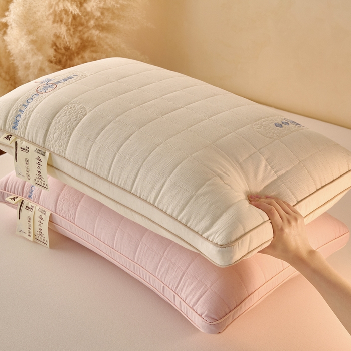 91家纺网 家纺一手货源 找家纺 仁宇枕业 2026新款新品眠素高弹舒适枕头枕芯 组合图