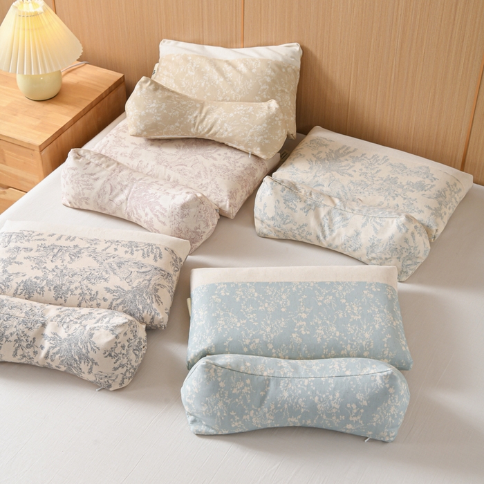 91家纺网 家纺一手货源 找家纺 （总）仁宇枕业 2025新款新品 MILK牛奶蛋白低枕头枕芯