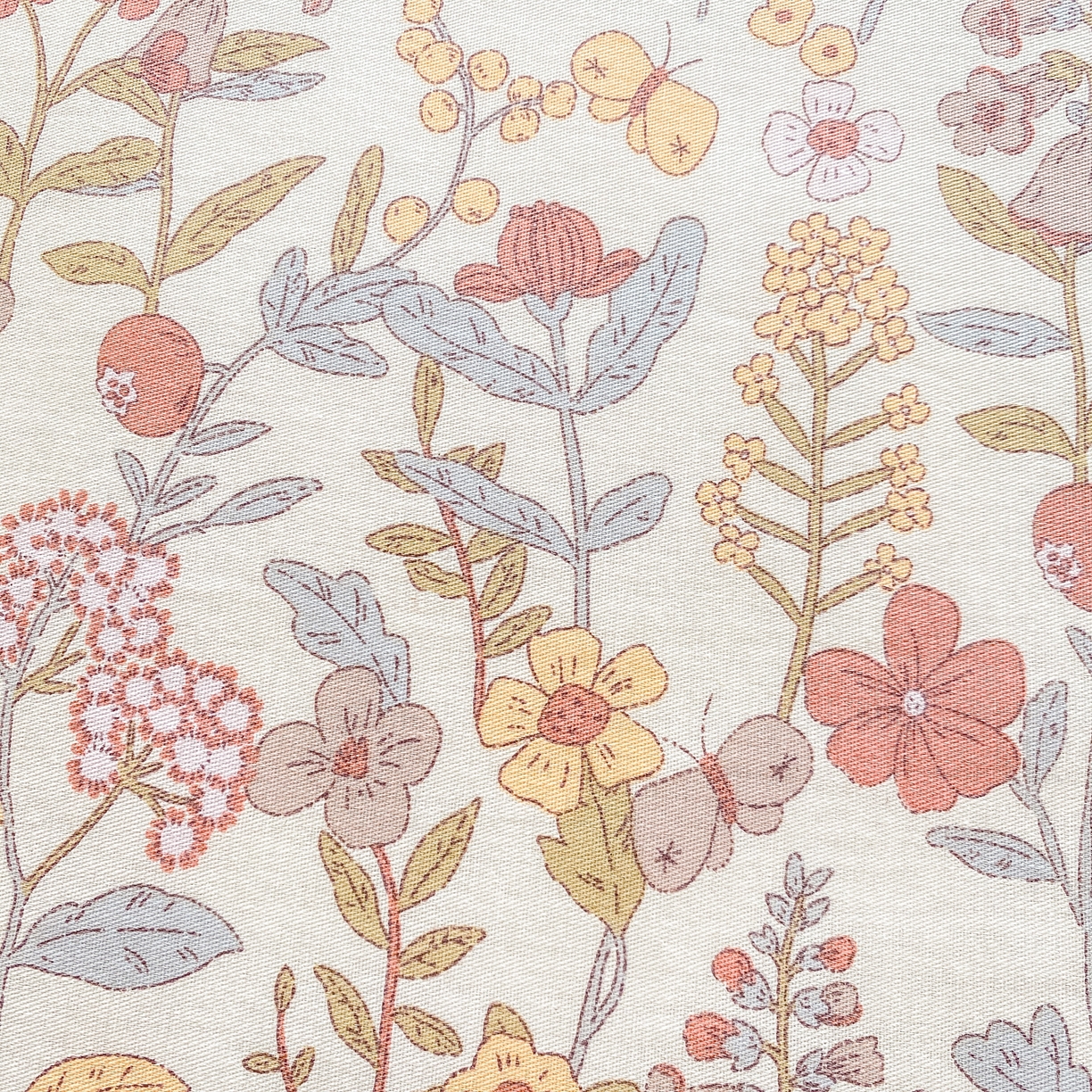 91家纺网 家纺一手货源 找家纺 花梦欣 2026新款全棉印花单品系列2花卉款-单床单 京都花园