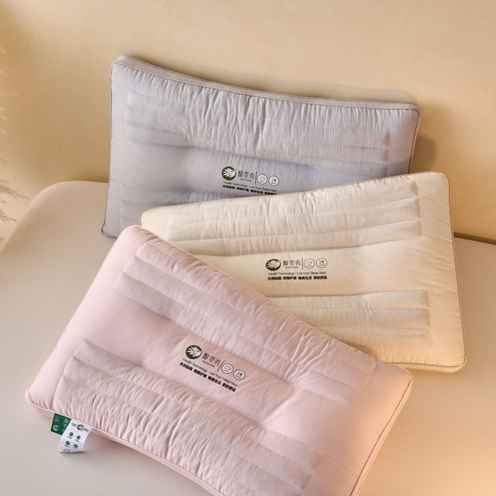 91家纺网 家纺一手货源 找家纺 （总）仁宇枕业 2025新款新品 MILK牛奶蛋白低枕头枕芯