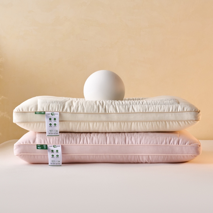 91家纺网 家纺一手货源 找家纺 （总）仁宇枕业 2026新款新品酸枣壳花草定型低枕头枕芯