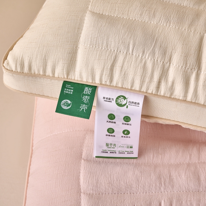 91家纺网 家纺一手货源 找家纺 仁宇枕业 2026新款新品酸枣壳花草定型低枕头枕芯 组合图