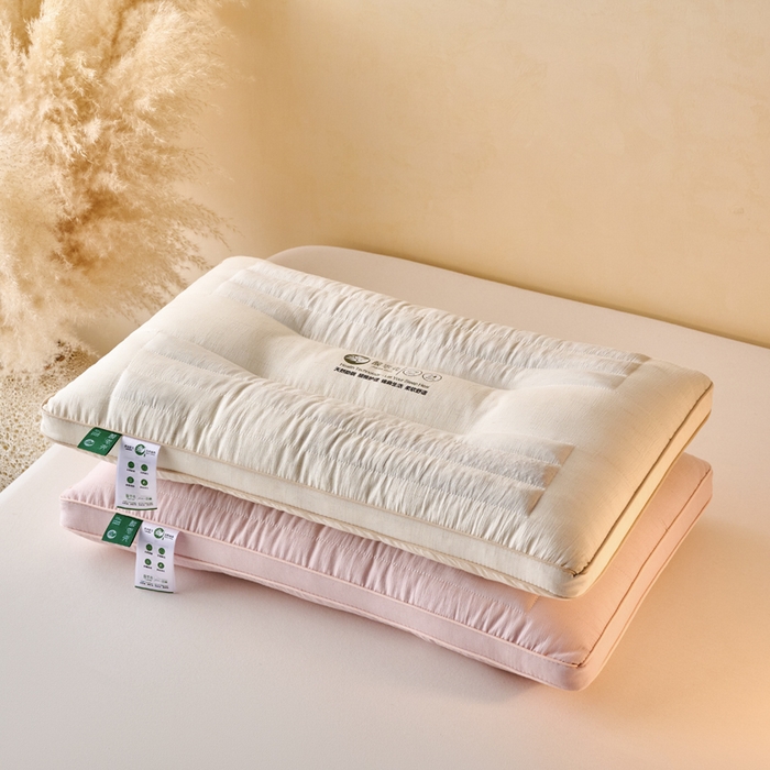 91家纺网 家纺一手货源 找家纺 仁宇枕业 2026新款新品酸枣壳花草定型低枕头枕芯 组合图