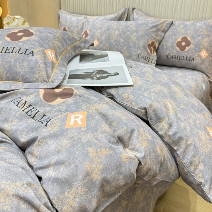 91家纺网 家纺一手货源 找家纺 （总）木易家居 2026新款100%全棉纯棉加厚四件套（礼盒包装）（提供买家秀）