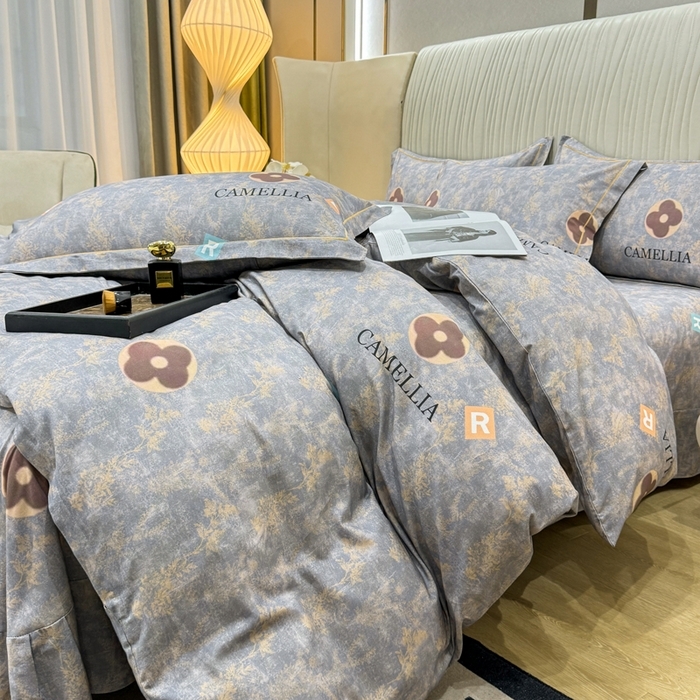 91家纺网 家纺一手货源 找家纺 （总）木易家居 2026新款100%全棉纯棉加厚四件套（礼盒包装）（提供买家秀）