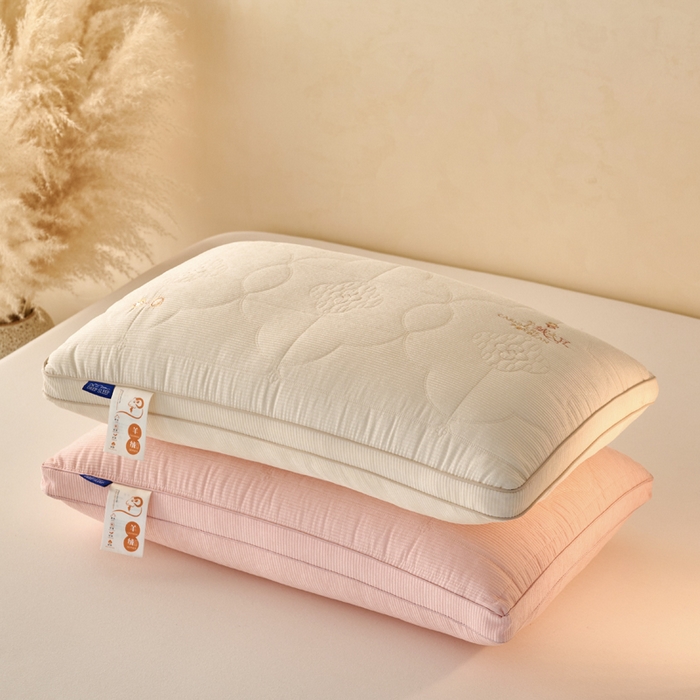 91家纺网 家纺一手货源 找家纺 （总）仁宇枕业 2026新款新品羊绒大豆舒适枕头枕芯