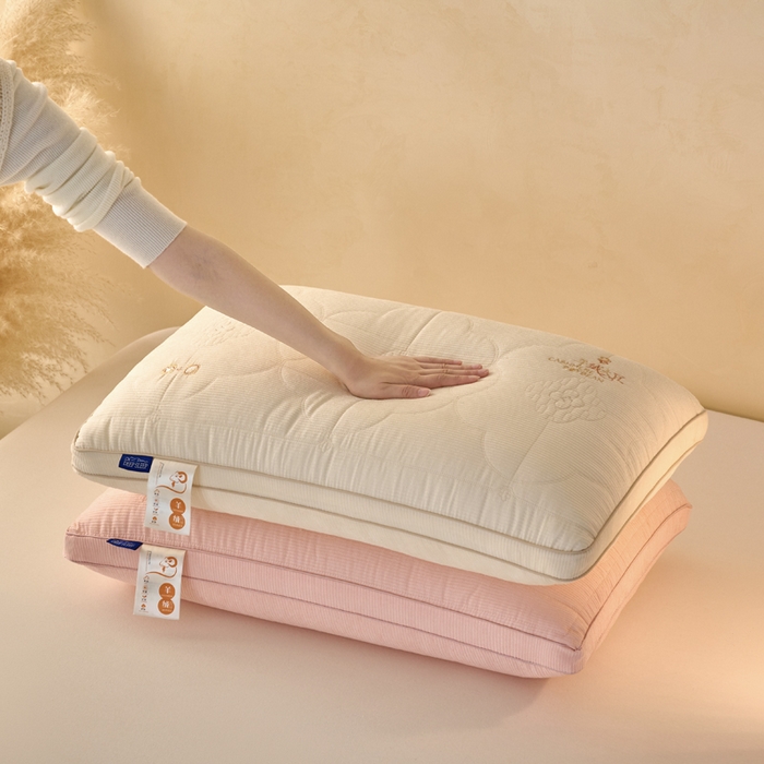 91家纺网 家纺一手货源 找家纺 （总）仁宇枕业 2026新款新品羊绒大豆舒适枕头枕芯