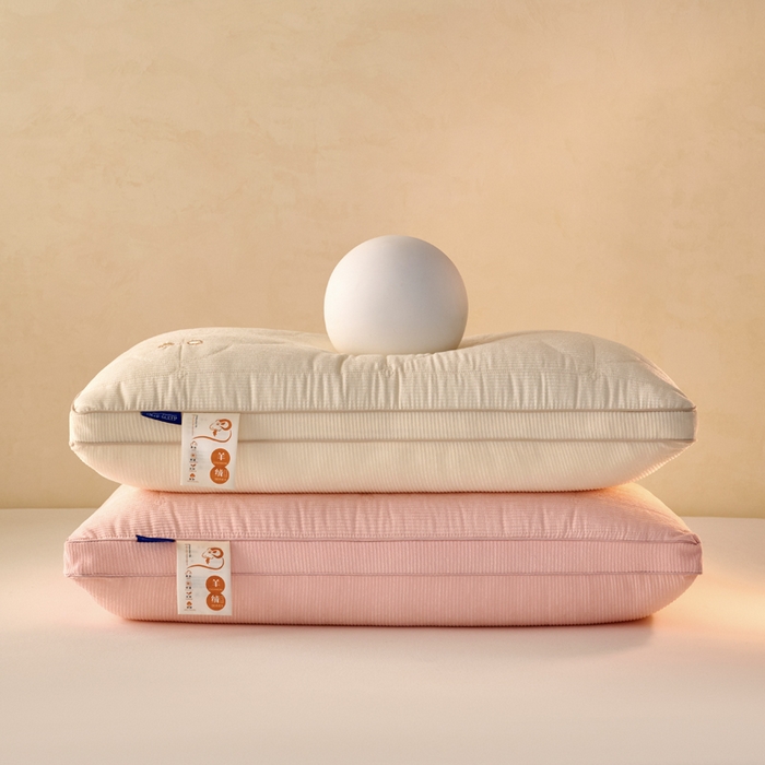 91家纺网 家纺一手货源 找家纺 仁宇枕业 2026新款新品羊绒大豆舒适枕头枕芯 组合图