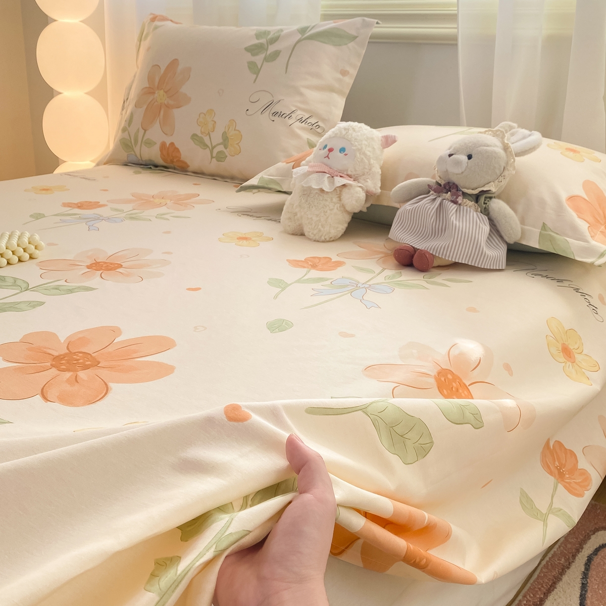 91家纺网 家纺一手货源 找家纺 （总）花梦欣 2026新款全棉印花单品系列-单床单