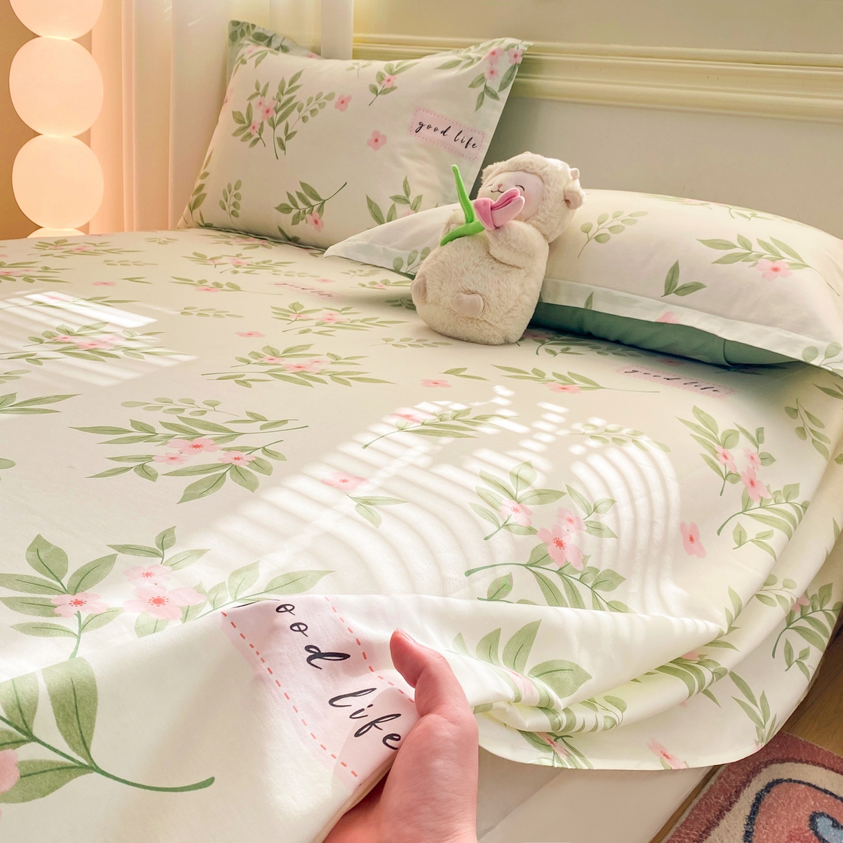 91家纺网 家纺一手货源 找家纺 （总）花梦欣 2026新款全棉印花单品系列-单床单