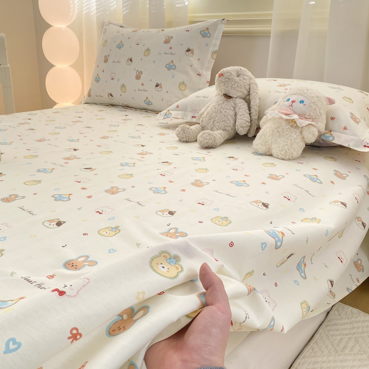 91家纺网 家纺一手货源 找家纺 （总）花梦欣 2026新款全棉印花单品系列-单床单