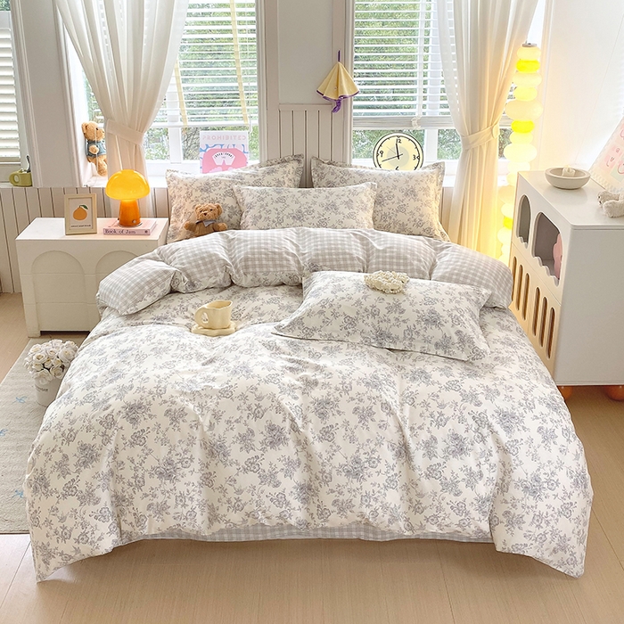 91家纺网 家纺一手货源 找家纺 （总）金丝兔 2026新款纯棉印花四件套系列