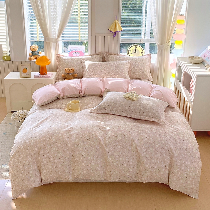 91家纺网 家纺一手货源 找家纺 （总）金丝兔 2026新款纯棉印花四件套系列