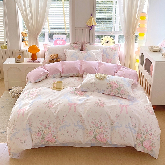 91家纺网 家纺一手货源 找家纺 （总）金丝兔 2026新款纯棉印花四件套系列