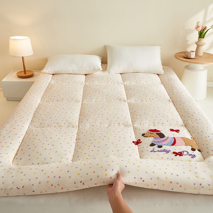 91家纺网 家纺一手货源 找家纺 （总）蓝冰家纺 2025新款塔芙绒提花冬被被子被芯