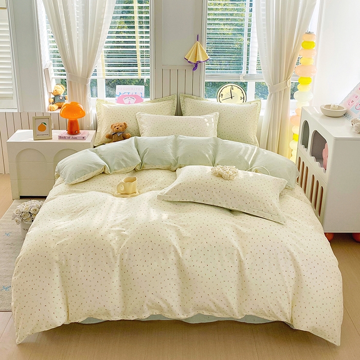 91家纺网 家纺一手货源 找家纺 （总）金丝兔 2026新款纯棉印花四件套系列