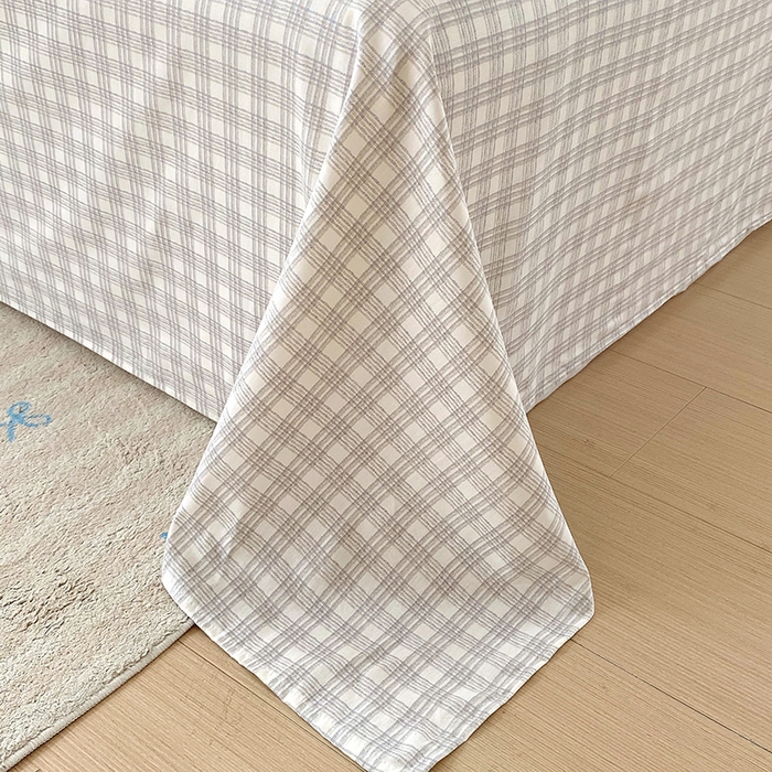 91家纺网 家纺一手货源 找家纺 金丝兔 2026新款纯棉印花四件套系列 白山茶