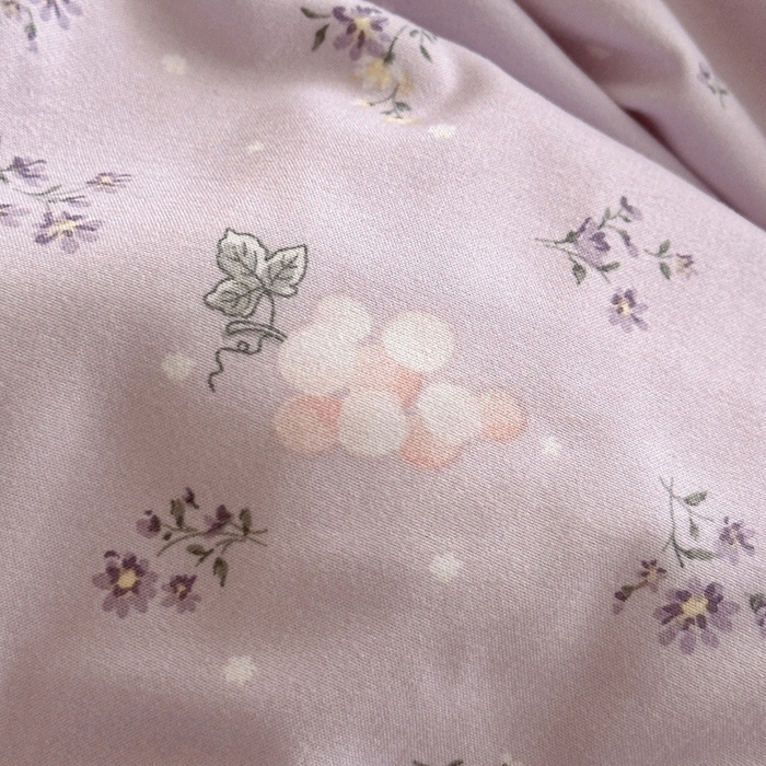 91家纺网 家纺一手货源 找家纺 港岛妹妹 2026新款仿棉云柔纱韩版双花边四件套 花边-葡萄园