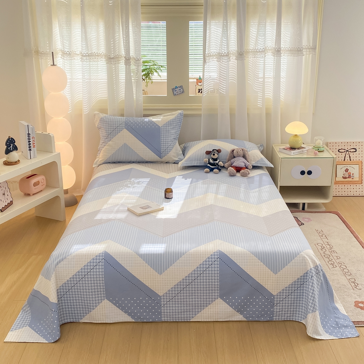 91家纺网 家纺一手货源 找家纺 花梦欣 2026新款全棉印花单品系列-单床单 光辉岁月