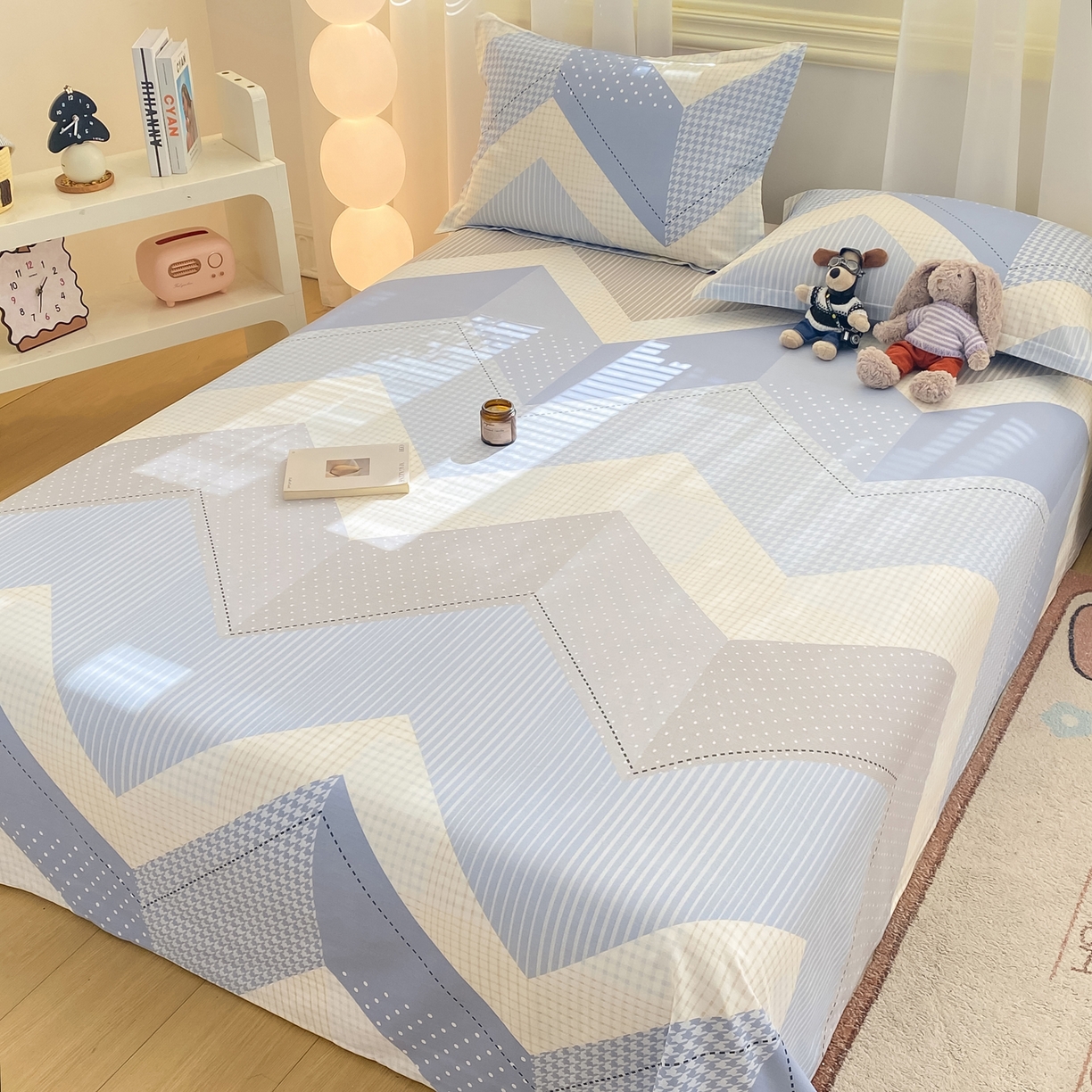 91家纺网 家纺一手货源 找家纺 花梦欣 2026新款全棉印花单品系列-单床单 光辉岁月