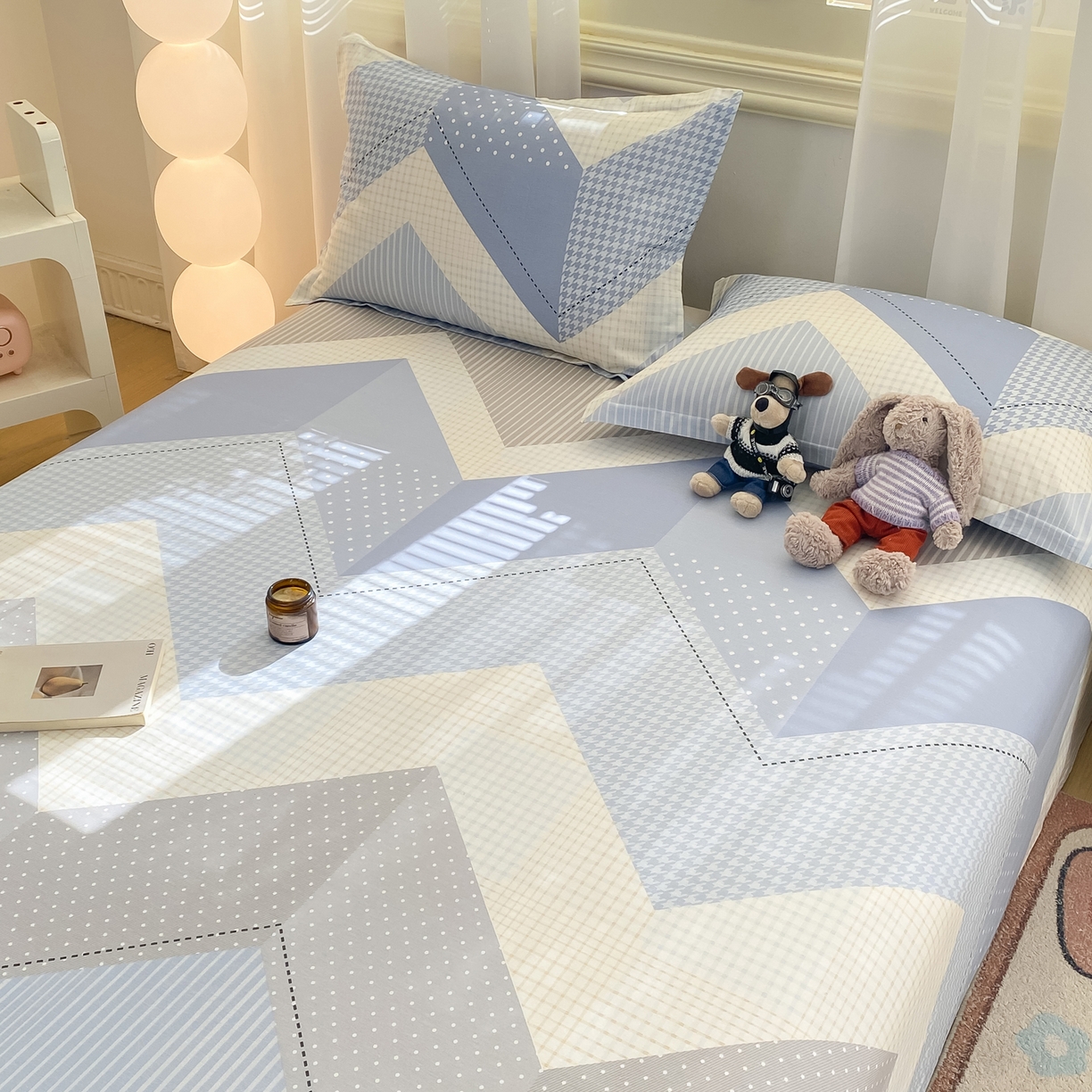 91家纺网 家纺一手货源 找家纺 花梦欣 2026新款全棉印花单品系列-单床单 光辉岁月