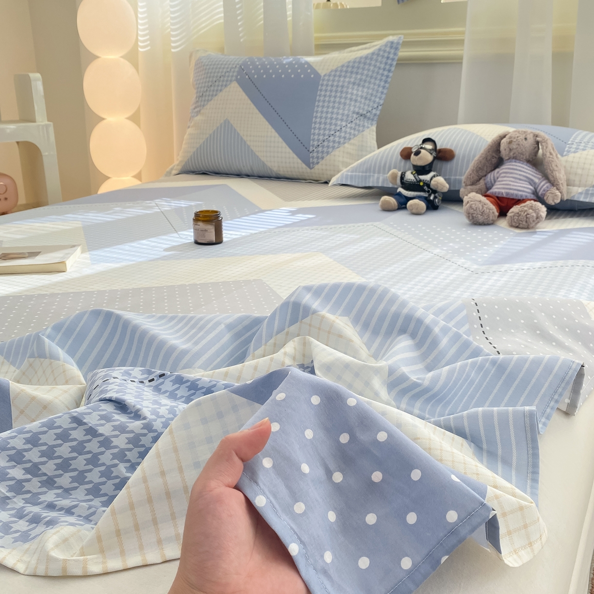 91家纺网 家纺一手货源 找家纺 花梦欣 2026新款全棉印花单品系列-单床单 光辉岁月