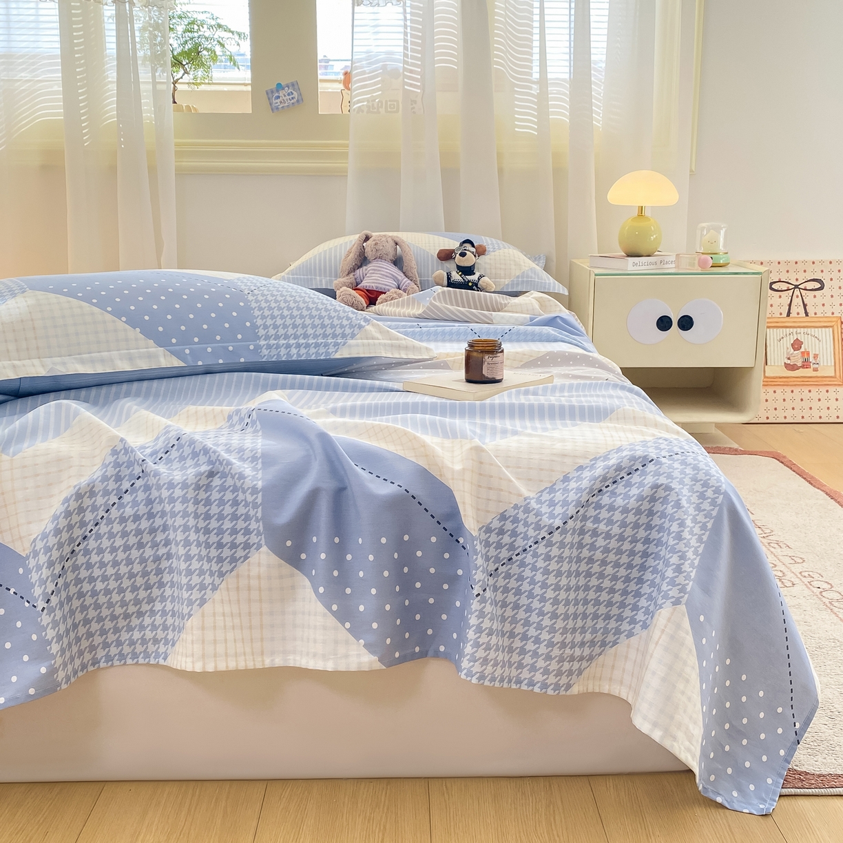 91家纺网 家纺一手货源 找家纺 花梦欣 2026新款全棉印花单品系列-单床单 光辉岁月