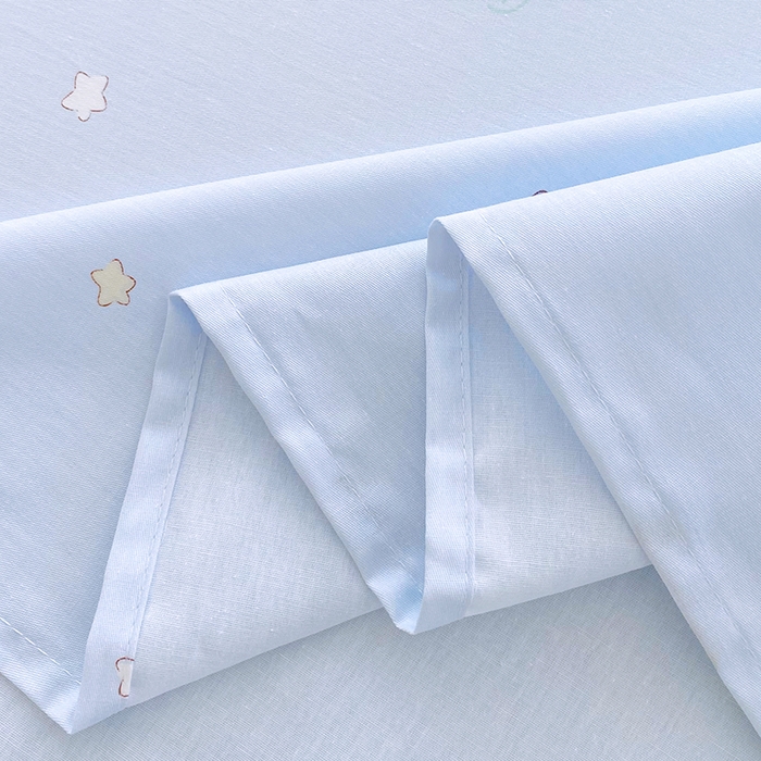 91家纺网 家纺一手货源 找家纺 金丝兔 2026新款纯棉印花四件套系列 海盐兔