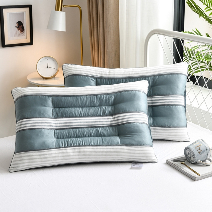 91家纺网 家纺一手货源 找家纺 （总）仁宇枕业 2026新款新品长绒棉决明子磁石枕头枕芯