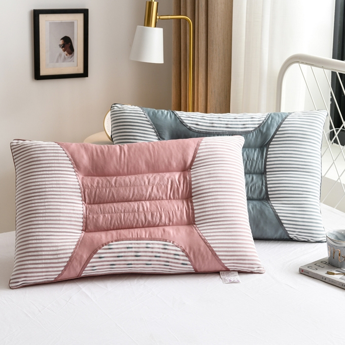 91家纺网 家纺一手货源 找家纺 （总）仁宇枕业 2025新款新品 MILK牛奶蛋白低枕头枕芯